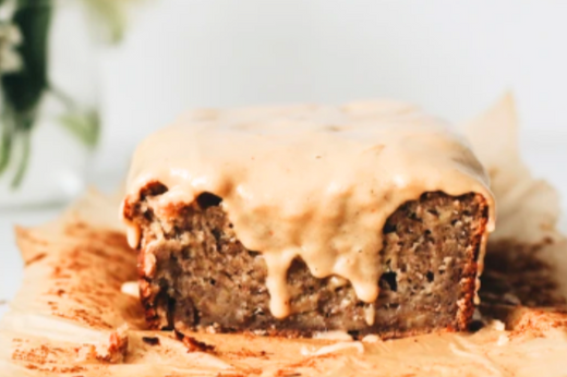 Chai Pumpkin Bread with Chai Cream Cheese Frosting