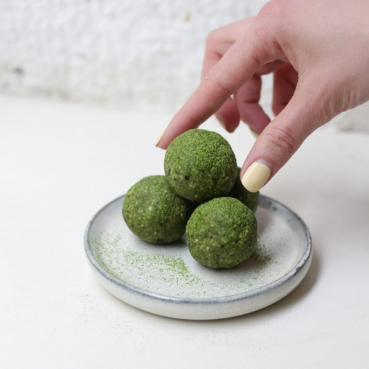 Pistachio Protein Bites