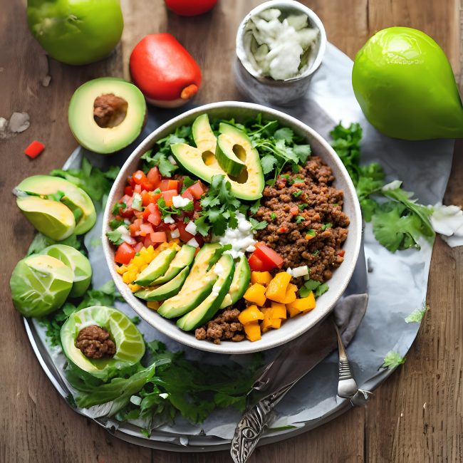 Sweet Potato Taco Salad - NO Seed Oils