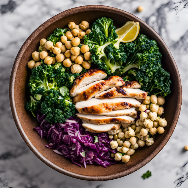 Winter Macro Bowl Salad