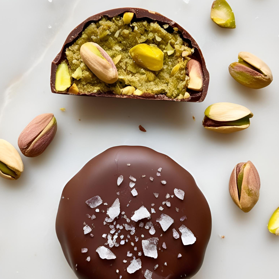Pistachio Protein Bites